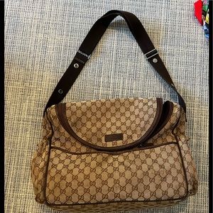 Gucci diaper bag